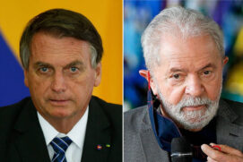 Jair Bolsonaro (PL) e Lula (PT)