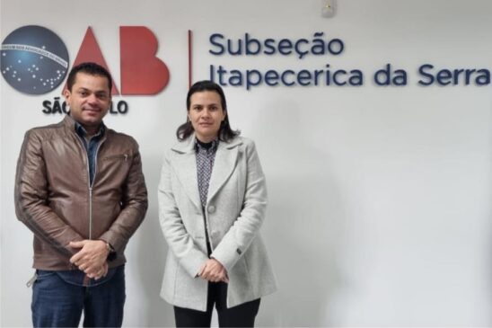 O secretário municipal de Planejamento e Meio Ambiente, Léo Novais se reuniu com a presidente da OAB para buscar apoio para coibir as ocupações irregulares em Itapecerica da Serra