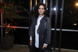Nanda, 35, está na segunda temporada de Cine Holliúdy, que estreou nesta terça-feira (23).