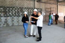 Prefeitura e Câmara de Vereadores vistoriam obras do Poupatempo, na região sudoeste da Grande São Paulo