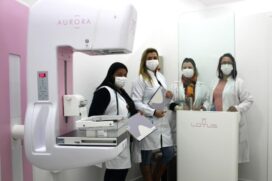 O equipamento de mamografia já foi instalado no local e testado.