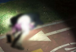 A vítima tinha entre as mãos e pernas uma corda, mas membros não estavam atados