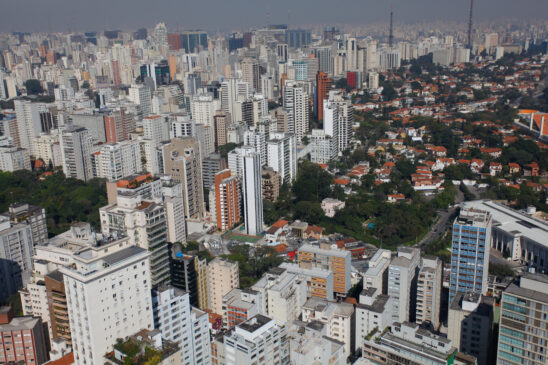 Vista aérea de São Paulo
