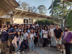 Ao final, os estudantes tiveram a oportunidade de conhecer a Campanha "Ganhe Reciclando"