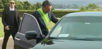 Bolsonaro e Michelle discutem