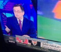 a ESPN disse por meio de sua assessoria de imprensa que o jornalista passou mal e foi atendido no local e encaminhado ao hospital