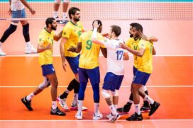 A vaga foi conquistada na tarde desta quinta-feira (8) após vitória por 3 sets a 1 (25-16, 23-25, 25-22 e 25-21) sobre Argentina, em jogo tenso disputado na Polônia