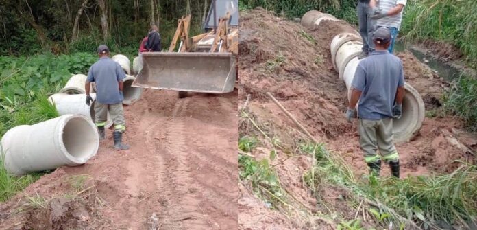 Serviços foram realizados na última semana em Itapecerica da Serra; objetivo é melhorar o escoamento de água na região