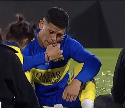 Em entrevista após a partida, o zagueiro suavizou a agressividade da falta, mas disse que a expulsão foi algo normal baseado em um clássico entre Boca e River.