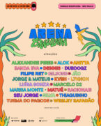 Line-up do festival Arena Brasileira.