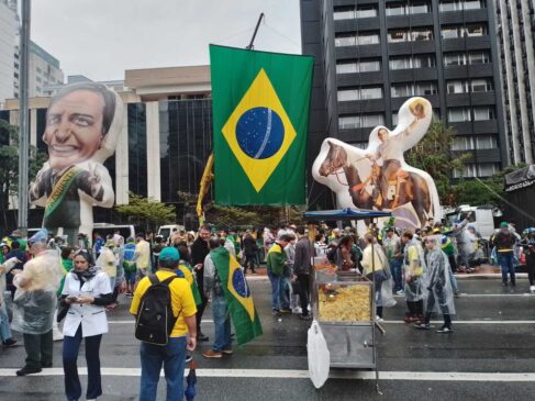 Ato de 7 de Setembro na avenida Paulista, em São Paulo