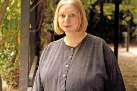 Escritora britânica Hilary Mantel.