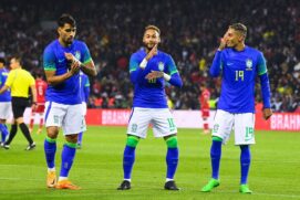 Brasil goleia a Tunísia em esquenta para a Copa do Mundo