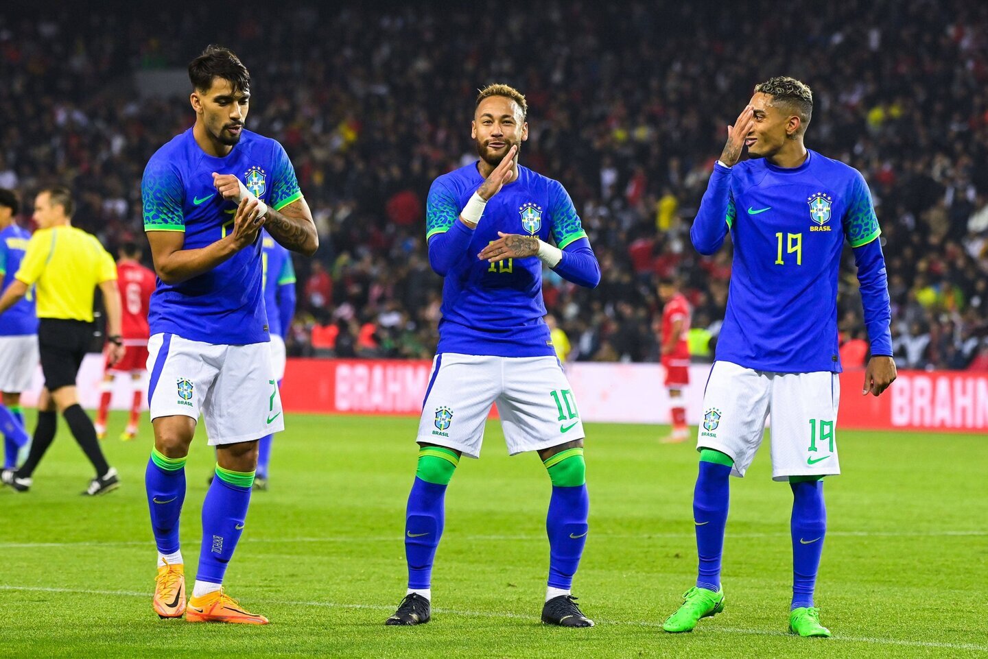 Brasil goleia a Tunísia em esquenta para a Copa do Mundo