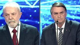 Lula e Bolsonaro fizeram sucessivos pedidos de resposta por ofensas pessoais, ofuscando os outros cinco candidatos no estúdio