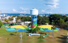 A represa é a menor da cidade; na foto, uma unidade da Saae