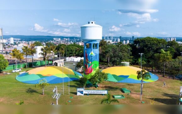 A represa é a menor da cidade; na foto, uma unidade da Saae