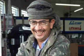 O corpo do homem encontrado com sinais de espancamento às margens da Rodovia dos Bandeirantes