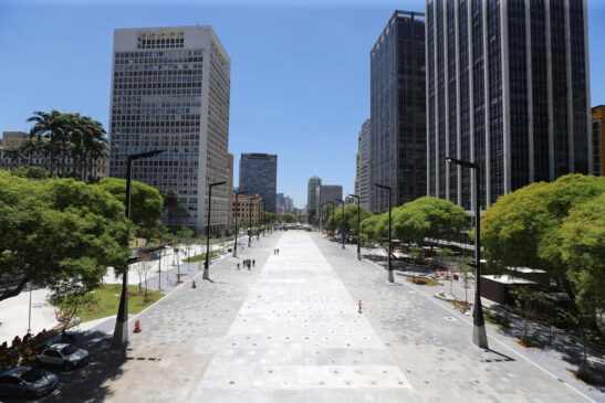 Vale do Anhangabaú, no centro de SP