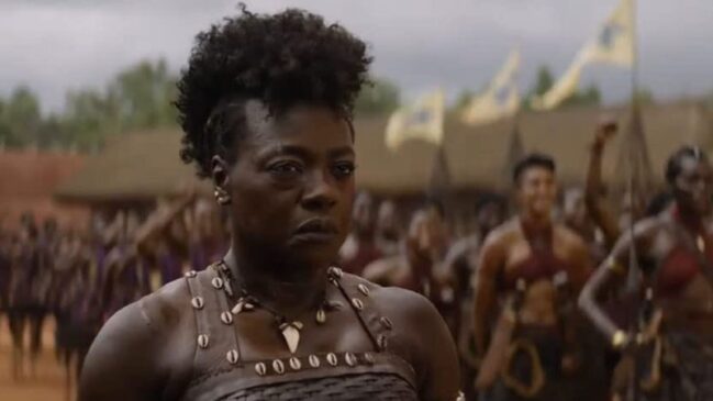 Viola Davis em 'A Mulher Rei'.