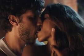 Chay Suede e Lucy Alves em cena de 'Travessia'