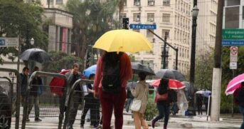 O alerta de chuvas feito pela órgão, na última terça-feira, vigora até esta sexta-feira