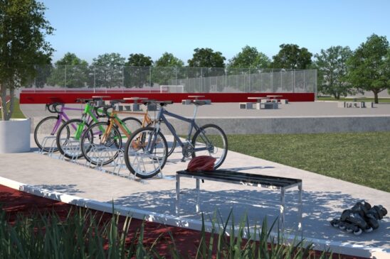 A Prefeitura já realizou a medição do terreno e na próxima segunda-feira, dia 24, inicia a obra de construção do parque linear