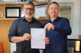 Frota se encontrou com o presidente da sigla em São Paulo, o deputado Roberto Parillo, para entregar a ficha de filiação