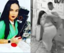 Câmeras de segurança gravam marido arrastando a esposa pelos cabelos minutos antes de matá-la
