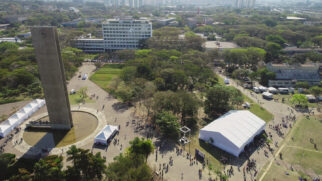 A Unicamp aparece em segundo lugar no ranking, entre as universidades brasileiras; na foto, o campus da USP na capital paulista