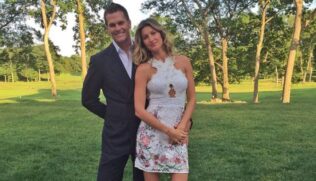 O casal Tom Brady e Gisele Bündchen.