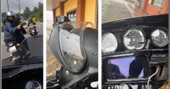O dono da moto não teve ferimentos e tampouco teve o veículo levado