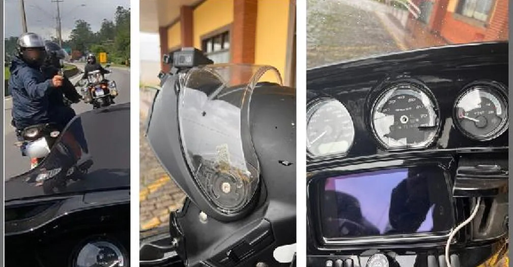 O dono da moto não teve ferimentos e tampouco teve o veículo levado