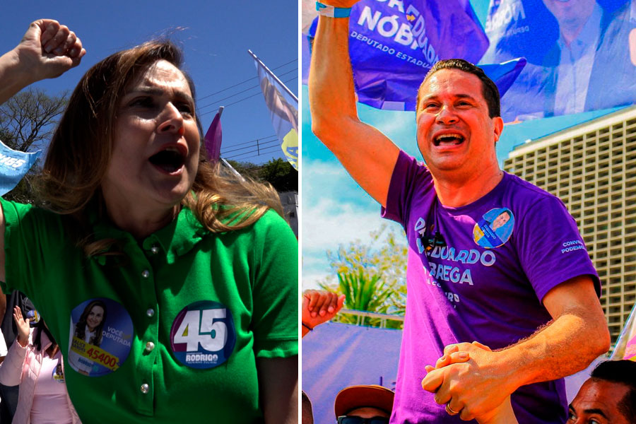 Analice Fernandes foi reeleita e Eduardo Nóbrega eleito pela primeira vez deputado estadual