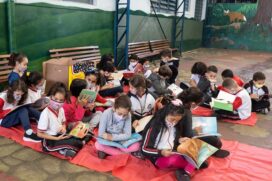 "Ler é Viajar Sem Sair do Lugar" é um programa do governo municipal que foi elaborado pela equipe da Secretaria de Educação.