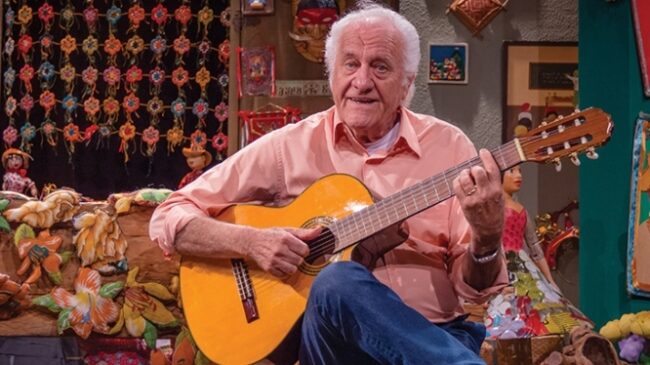 Rolando Boldrin é símbolo da música caipira e sertaneja, especialmente pelo seu sucesso "Vide Vida Marvada"