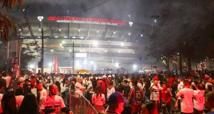 O estádio do Morumbi, do São Paulo FC, foi eleito o segundo estádio mais temido da Libertadores