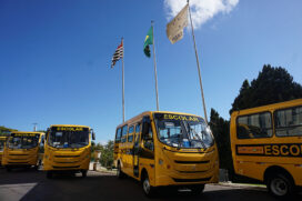 Juquitiba e São Liurenço da Serra foram contempladas com micro-ônibus, modelo ORE 1, que têm capacidade de transportar 29 pessoas