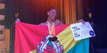 A bailarina tem apenas 13 anos e dança desde os 2 anos