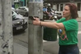 Carla Zambelli alegou ter sido agredida em confusão contra eleitores de Lula