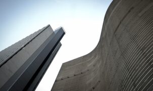 Prédio Copan em São Paulo.