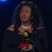 Liniker no Grammy Latino.