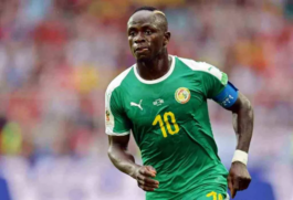 Sadio Mané está fora da Copa do Mundo