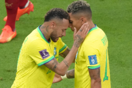 Raphinha defene Neymar de críticas