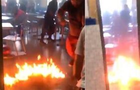 Incêndio foi provocado por um aluno de apenas 12 anos