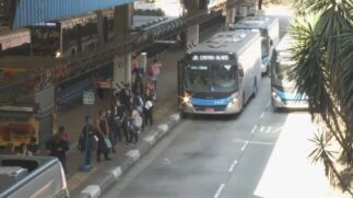 Ônibus da capital paulista.