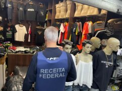 O objetivo é apreender centenas de toneladas de mercadorias irregulares, com valor que pode chegar a R$ 1 bilhão
