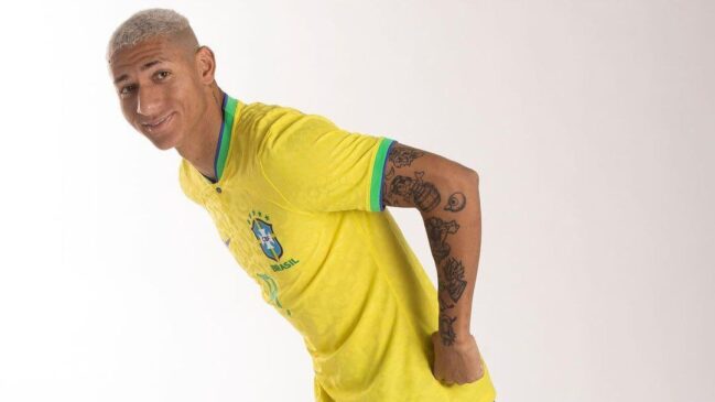 Richarlison é destaque como camisa 9 do Brasil nesta Copa do Mundo