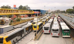 Ricardo Nunes disse que, em 2019, último ano antes da pandemia, o número de passageiros no transporte coletivo era de 9 milhões por dia