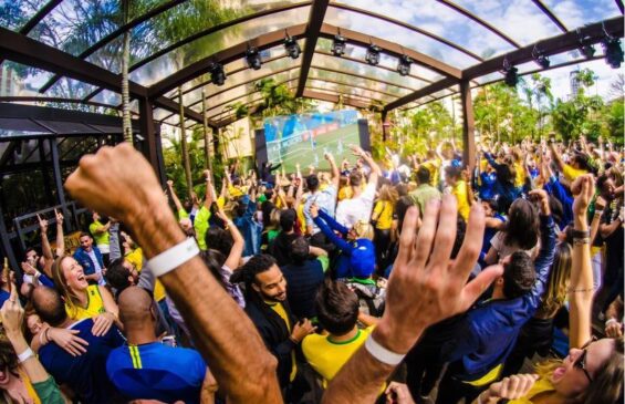 o Hotel Tivoli, em parceria com a Agência MAK, realiza no período dos Jogos, o Tivoli Fire Up